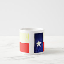 Texas-Flaggeespresso-Tasse
