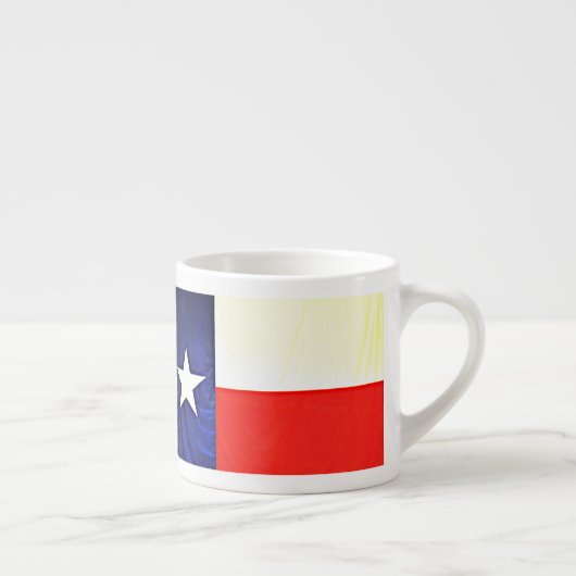 Texas-Flaggeespresso-Tasse Espressotasse (Rechts)