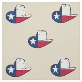 Texas-Flaggen-Cowboyhut-Gewebe IRGENDEINE FARBE Stoff
