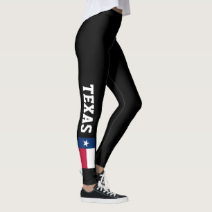 Texas-Flaggen-Leggings für Sport-Fitnessyoga Leggings