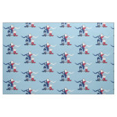 Texas-Flaggen-Ochse, Stiefel und Cowboyhut auf lt Stoff (Yard (91,4 cm))