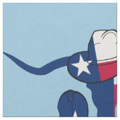 Texas-Flaggen-Ochse, Stiefel und Cowboyhut auf lt Stoff (Nahaufnahme)