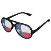 Texas-Flaggen-Party-Farbtöne | Texanische Kostümbr Sonnenbrille (Schrägansicht)