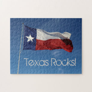 Texas-Flaggen-Puzzlespiel Puzzle