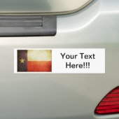 Texas-Flaggen-Schmutzeffekt Autoaufkleber (Auf Auto)