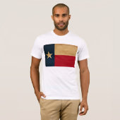 Texas-Flaggen-T - Shirt (Vorne ganz)