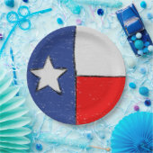 Texas-Flaggen-Teller Pappteller (Party)