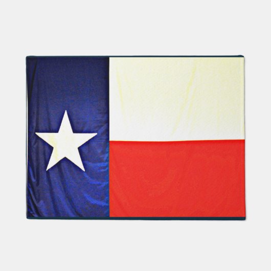 Texas-Flaggen-Tür-Matte Fußmatte (Vorderseite)