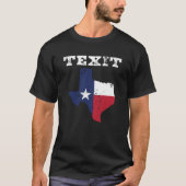 Texas-Flaggenabschnitt T-Shirt (Vorderseite)