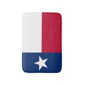 Texas-Flaggenbadmatte | Texanbadezimmerwolldecke Badematte (Vorderseite Vertikal)