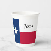 Texas Flags Paper Cup Pappbecher (Vorderseite)