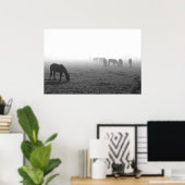 Texas Fog Poster (Heimbüro)