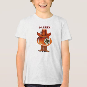 Texas Football Fan  Tri-Blend Shirt