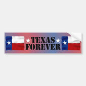 TEXAS FOREVER - Autoaufkleber (Vorne)