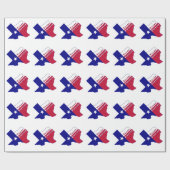 Texas Forever Flag Karte Geschenkpapier (Flach)