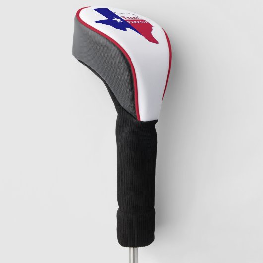 Texas Forever Flag Karte Golf Headcover (angewinkelt)
