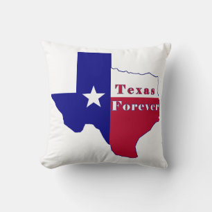 Texas Forever Flag Karte Kissen