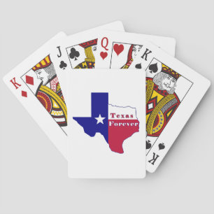 Texas Forever Flag Karte Spielkarten