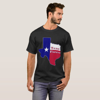 Texas Forever Flag Karte T-Shirt