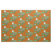Texas-Form mit langgestreckter Staat-Linie, Zeiche Stoff (Fat Quarter (45,7 x 55,9 cm))