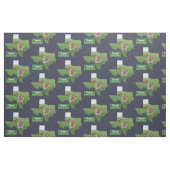 Texas-Form mit langgestreckter Staat-Linie, Zeiche Stoff (Fat Quarter (45,7 x 55,9 cm))
