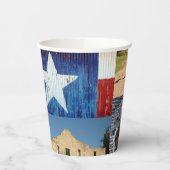 Texas Foto Mosaic Pappbecher (Links)