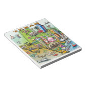 Texas Fun Map Notizblock (angewinkelt)