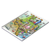 Texas Fun Map Notizblock (Linke Seite)
