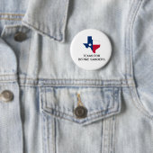 TEXAS für Bernie Sanders 2020 Button (Beispiel)
