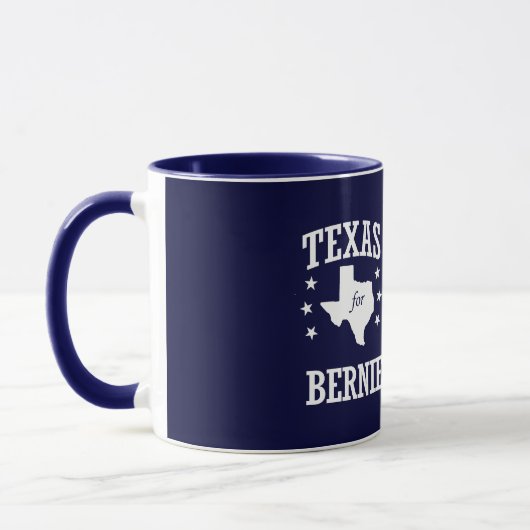 TEXAS FÜR BERNIE-SANDPAPIERSCHLEIFMASCHINEN TASSE (Links)