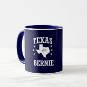 TEXAS FÜR BERNIE-SANDPAPIERSCHLEIFMASCHINEN TASSE (Vorderseite Links)