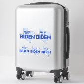 Texas für Biden Aufkleber (Koffer)