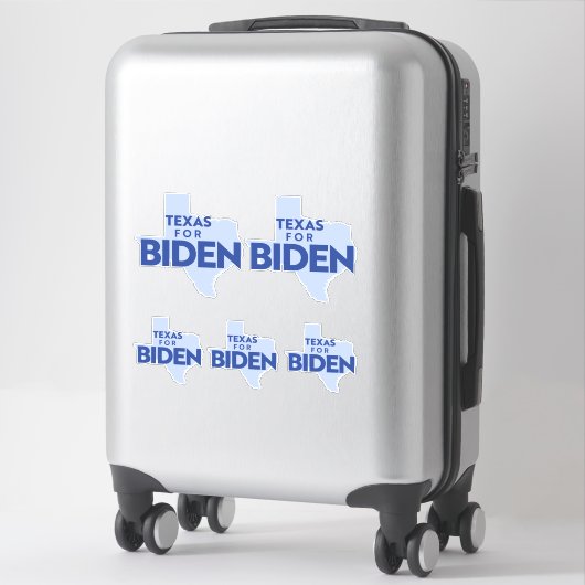 Texas für Biden Aufkleber (Koffer)