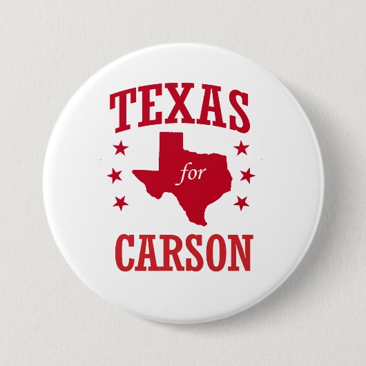 TEXAS FÜR CARSON BUTTON (Vorderseite)