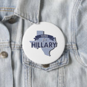 TEXAS FÜR HILLARY - .PNG BUTTON (Beispiel)