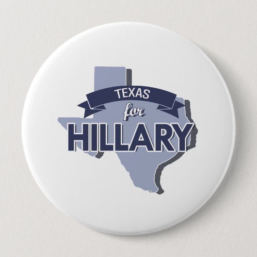TEXAS FÜR HILLARY - .PNG BUTTON (Vorderseite)