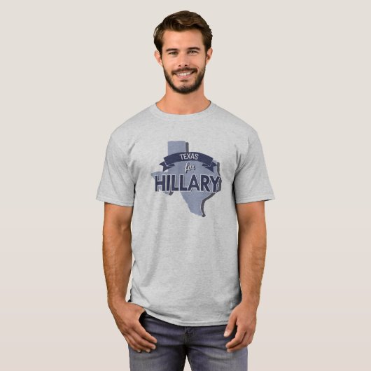TEXAS FÜR HILLARY - .PNG T-Shirt (Vorne ganz)