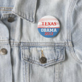 TEXAS für Obama 2012 Button (Beispiel)