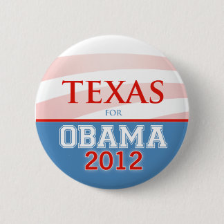 TEXAS für Obama 2012 Button