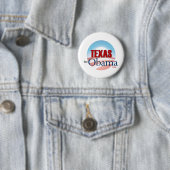 TEXAS für Obama Button (Beispiel)