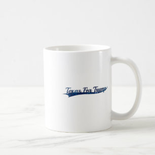 Texas für Trump Politisch Konservativ Vintage Var Kaffeetasse