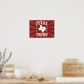 TEXAS FÜR TRUMP POSTER (Küche)
