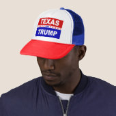 Texas für Trump Truckerkappe (Beispiel)