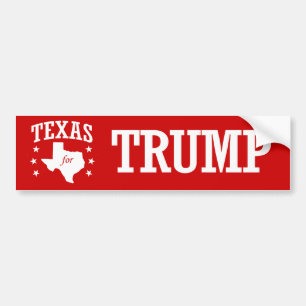 TEXAS FÜR TRUMPF AUTOAUFKLEBER
