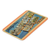 Texas, Galveston Beach Magnet (Linke Seite)