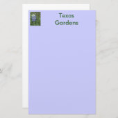 Texas-Gärten - Bluebonnet Briefpapier (Vorne/Hinten)