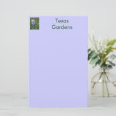 Texas-Gärten - Bluebonnet Briefpapier (Stehend Vorderseite)