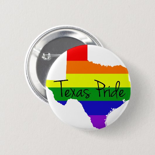 Texas Gay Pride Button (Vorne & Hinten)