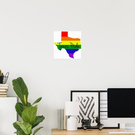 Texas Gay Pride Poster (Heimbüro)