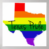 Texas Gay Pride Poster (Vorne)